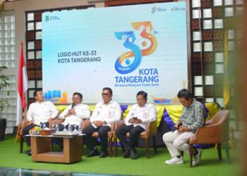 HUT ke-33 Kota Tangerang Diluncurkan: Logo Penuh Makna, Perayaan Sederhana Sarat Kepedulian
