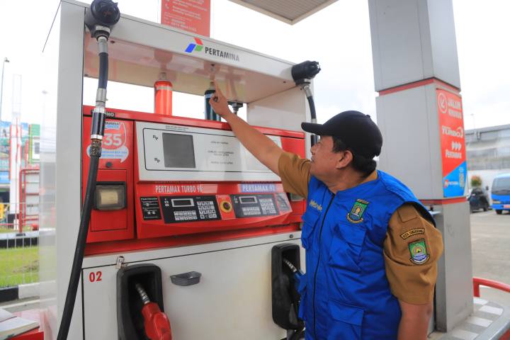 Jelang Ramadan dan HUT Kota, Pemkot Tangerang Pastikan Takaran BBM SPBU Akurat