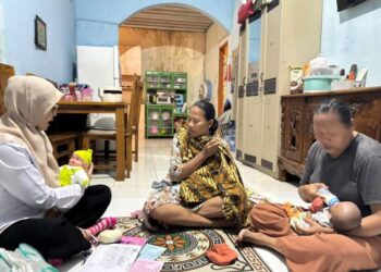 Hujan Lebat Picu Genangan, Camat Benda Turun Langsung Pantau Lokasi dan Pengungsian