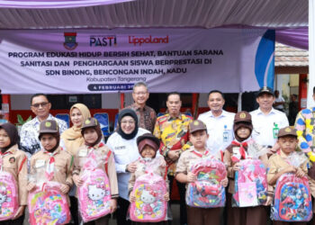 Wabup Tangerang Terima Bantuan CSR Lippoland untuk SD Negeri Binong 1 dan 2