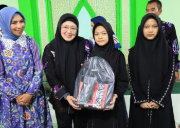 Wabup Tangerang dan Istri Menteri ESDM Kunjungi Pondok Pesantren Al Ikhlas Assalam