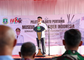 Wagub Banten Lakukan Peletakan Batu Pertama Pembangunan Museum SMSI