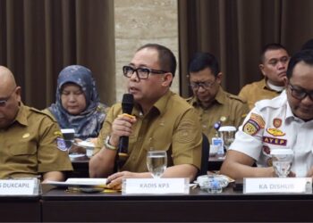 DLH Tangsel Uji Sampel Air Kali Jaletreng Pasca Kebakaran Gudang Pestisida