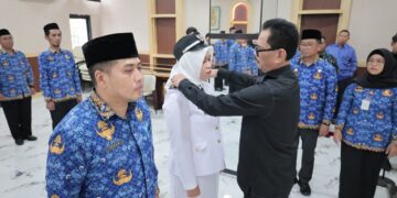 Pemkot Serang Lantik Pejabat Administrator dan Pengawas