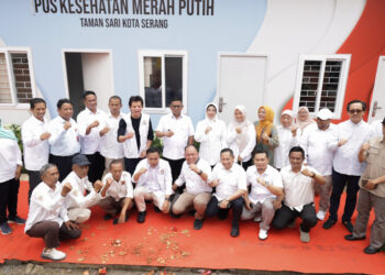 Gubernur Banten Resmikan Pos Kesehatan Merah Putih, Akses Kesehatan Lebih Dekat dengan Masyarakat