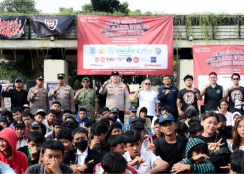 Wakil Wali Kota Tangsel dan Wamenkes RI Resmikan Pos Kesehatan Merah Putih di Ciputat