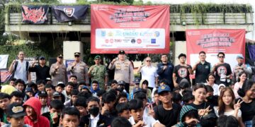 Wakil Wali Kota Tangsel dan Wamenkes RI Resmikan Pos Kesehatan Merah Putih di Ciputat