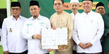 Gubernur Banten Dukung Penyerahan Sertipikat Tanah Wakaf untuk Kepastian Hukum Aset Umat